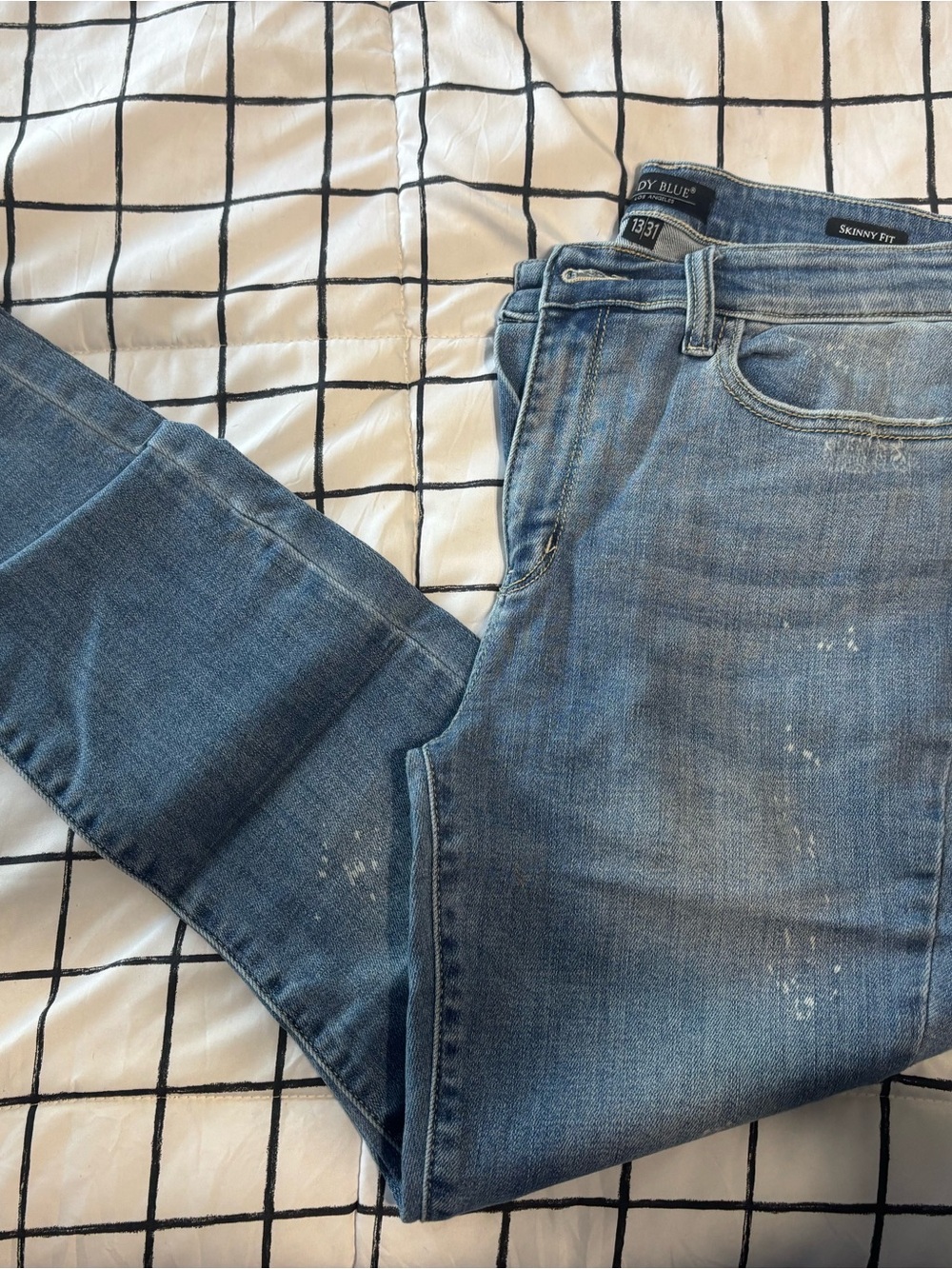 Judy Blue Women's Skinny Jeans - Medium Blue Wash